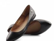 Модные кожаные балетки