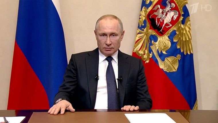 О чем будет говорит Владимир Путин в видеообращении сегодня 2 апреля 2020 года?