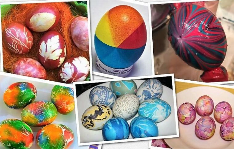 Как покрасить яйца на Пасху оригинально, видео, пошаговая инструкция