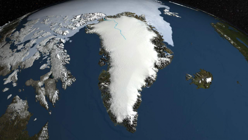 Ледники Гренландии в 2020 году продолжают быстро таять