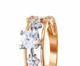 Стильные золотые кольца