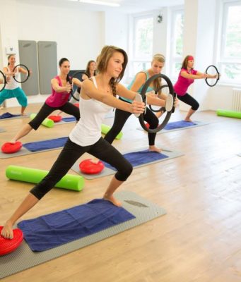 Инвентарь для фитнеса и йоги