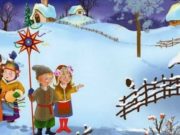 Славяне в праздник Коляда встречают новое Солнце