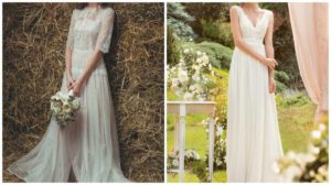 Элегантные свадебные платья в стиле бохо