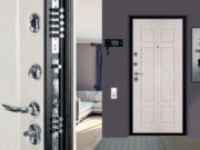 Безопасность и звукоизоляция с входными металлическими дверьми