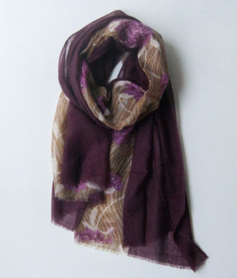 Шарф в скандинавском стиле будет актуален не один год