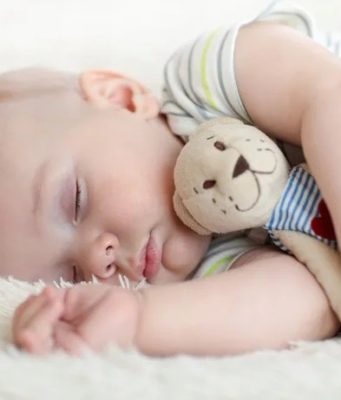 Рекомендации по укладыванию малыша с игрушкой комфортером