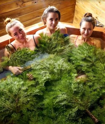 Море удовольствия – попариться в банном чане