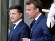 Зеленский после разговора с Байденом позвонил Макрону: обсуждали «совместные шаги»