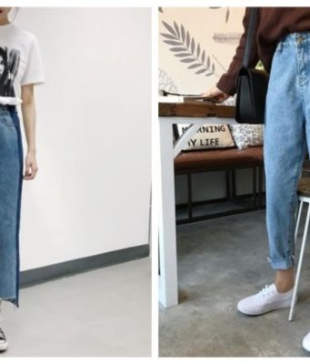 Джинсы бойфренд