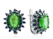 Серьги с изумрудом: рекомендации по выбору украшения