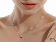 Оригинальные подвески с бриллиантами