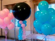 Оригинальные фонтаны из шаров: почему это популярный вариант оформления