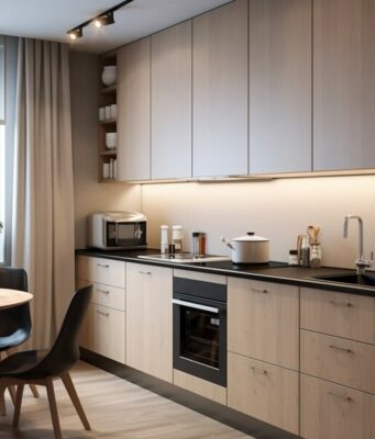 Современные кухни: тренды дизайна, материалы, технологии, функциональность