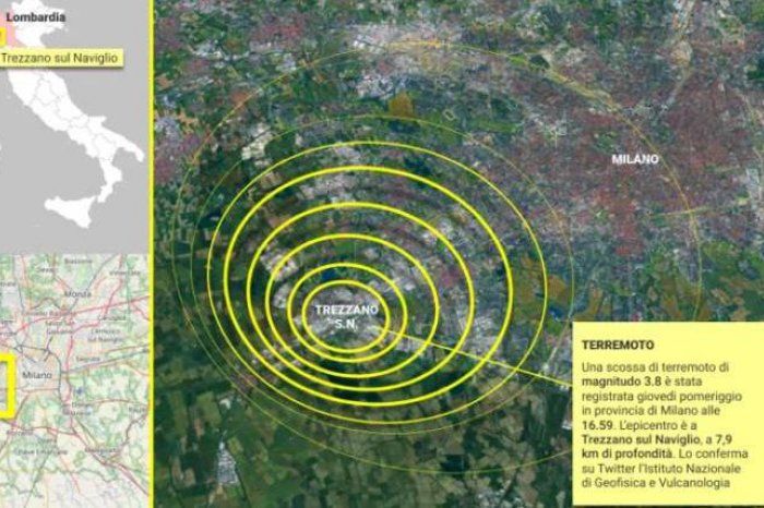 Самое мощное за последние 500 лет землетрясение произошло в Милане в конце 2020 года