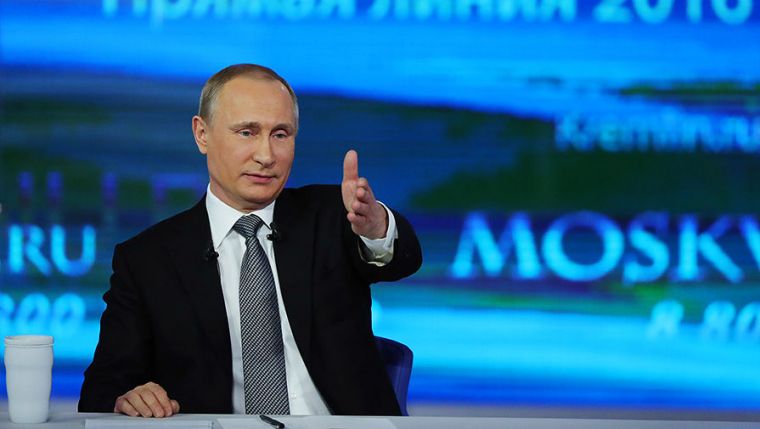 Россияне могут задать актуальные вопросы Путину в рамках «Прямой линии»