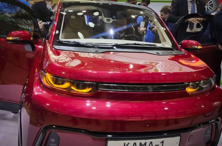 Стоимость «Кама-1», российского электромобиль, составит около трети «Теслы»