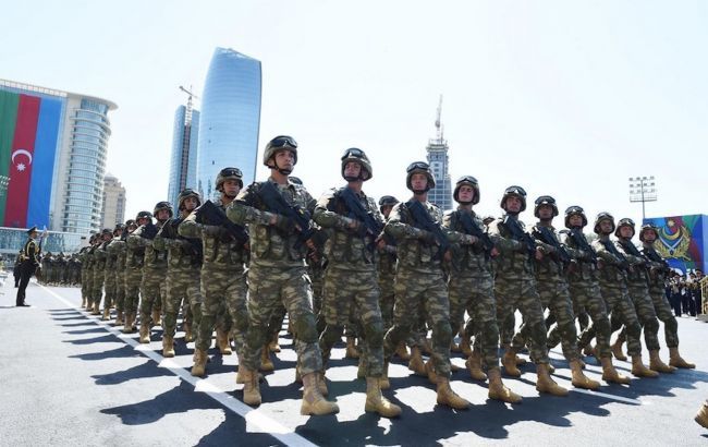 Военный Парад в честь победы в Карабахе проходит 10 декабря в Баку